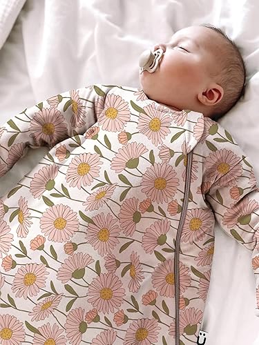 Miniatura 5 de GUNAMUNA Saco de dormir unisex de manga larga para bebé, saco de dormir acogedor de rayón para la siesta, 1.0 TOG, fácil cambio de pañales