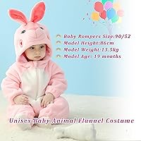 Vista 21 de TONWHAR - Mameluco con capucha, fantástico disfraz infantil de varios animales, como tigre o dinosaurio Multi