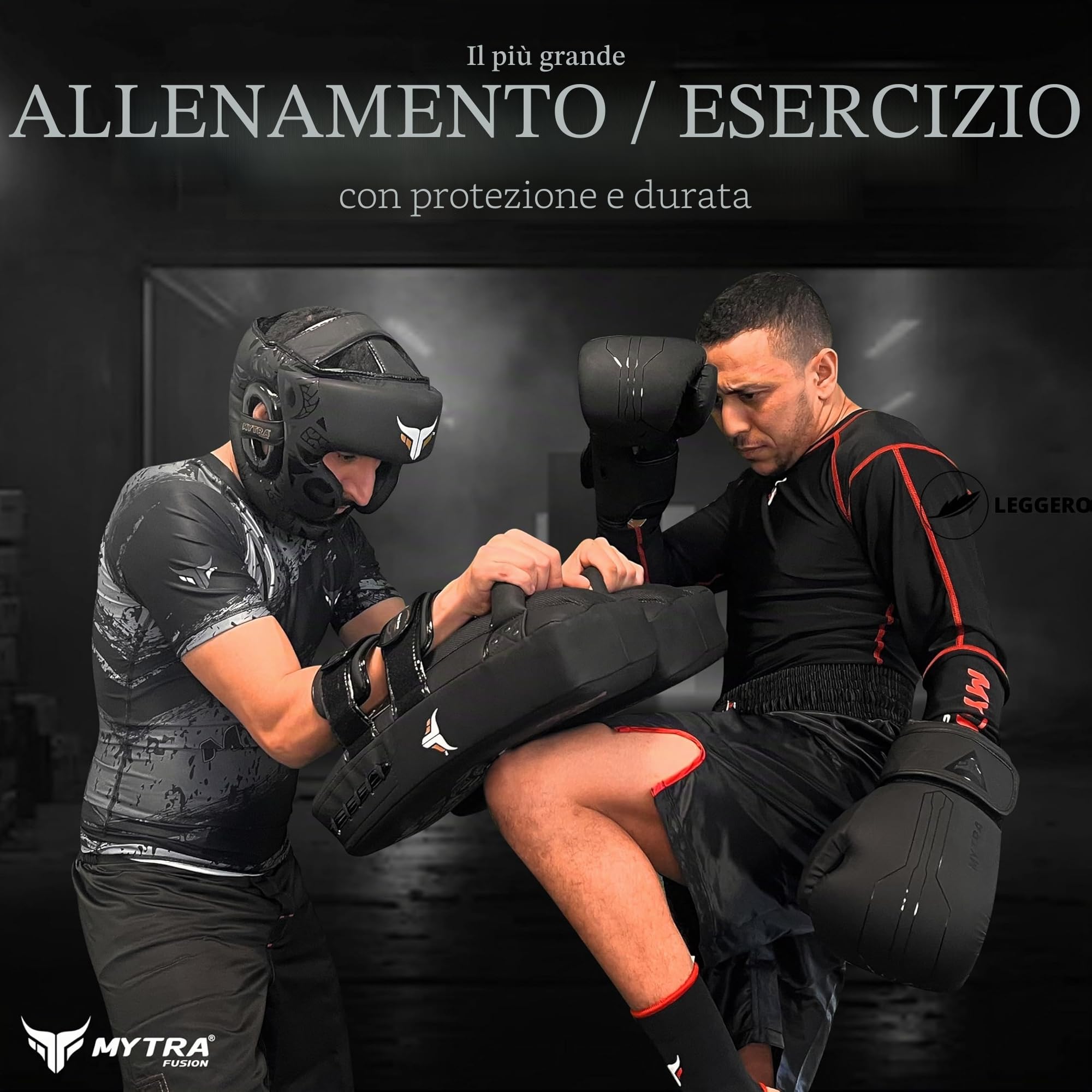Mytra Fusion pao Muay Thai Calcio Curvo colpitori Muay Thai, Kickboxing, Arti Marziali, Karate Pizzicamento colpitori Kick