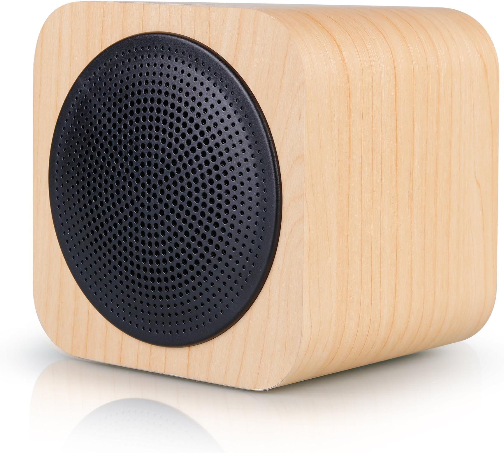 Brand wood bluetooth speaker with fm radio, support tf card mp3 player aux portable wireless speaker built in 1200mah rechargable battery suitable for cell phone, pc, tablet.