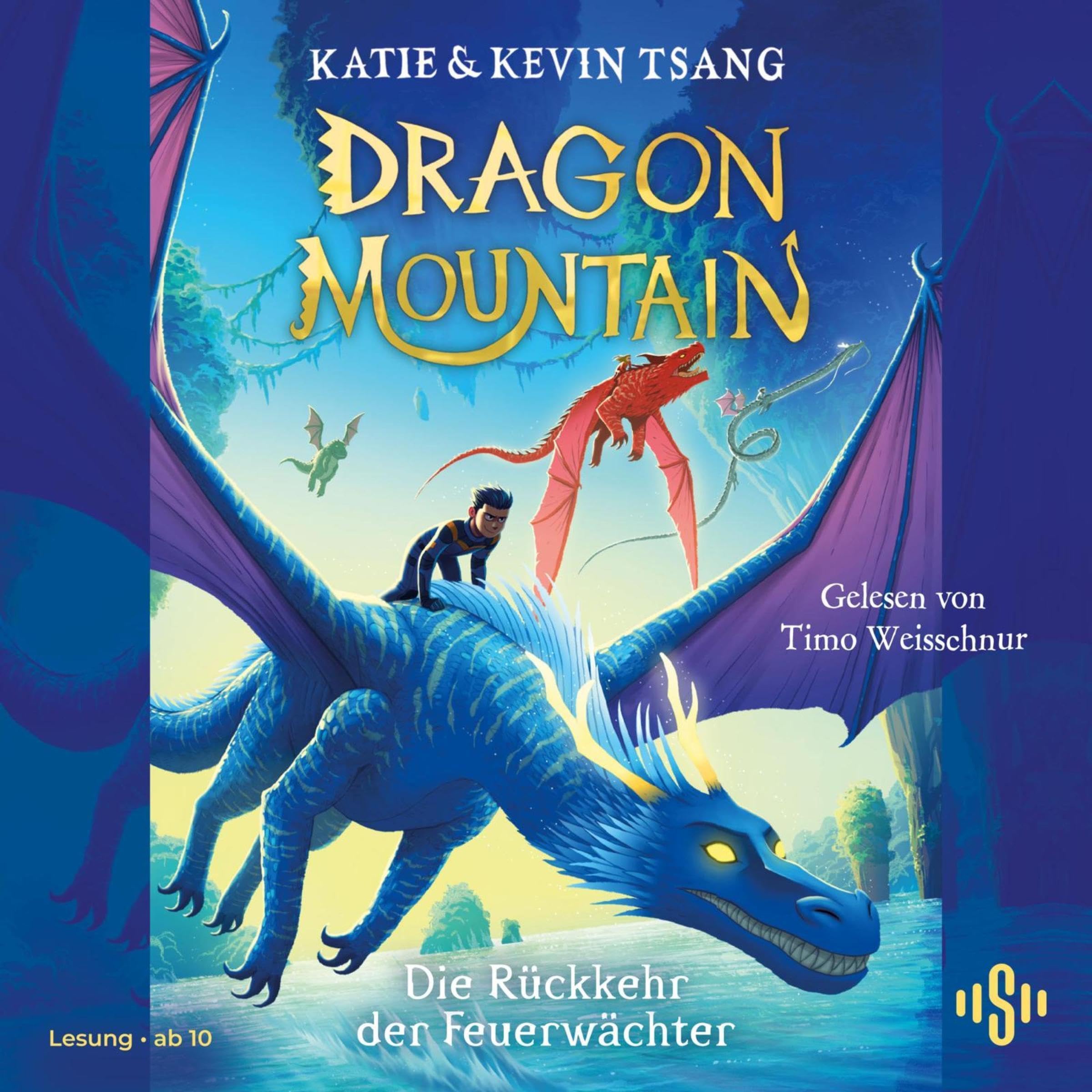 Cover art for Dragon Mountain – Die Rückkehr der Feuerwächter (Dragon Mountain 2)