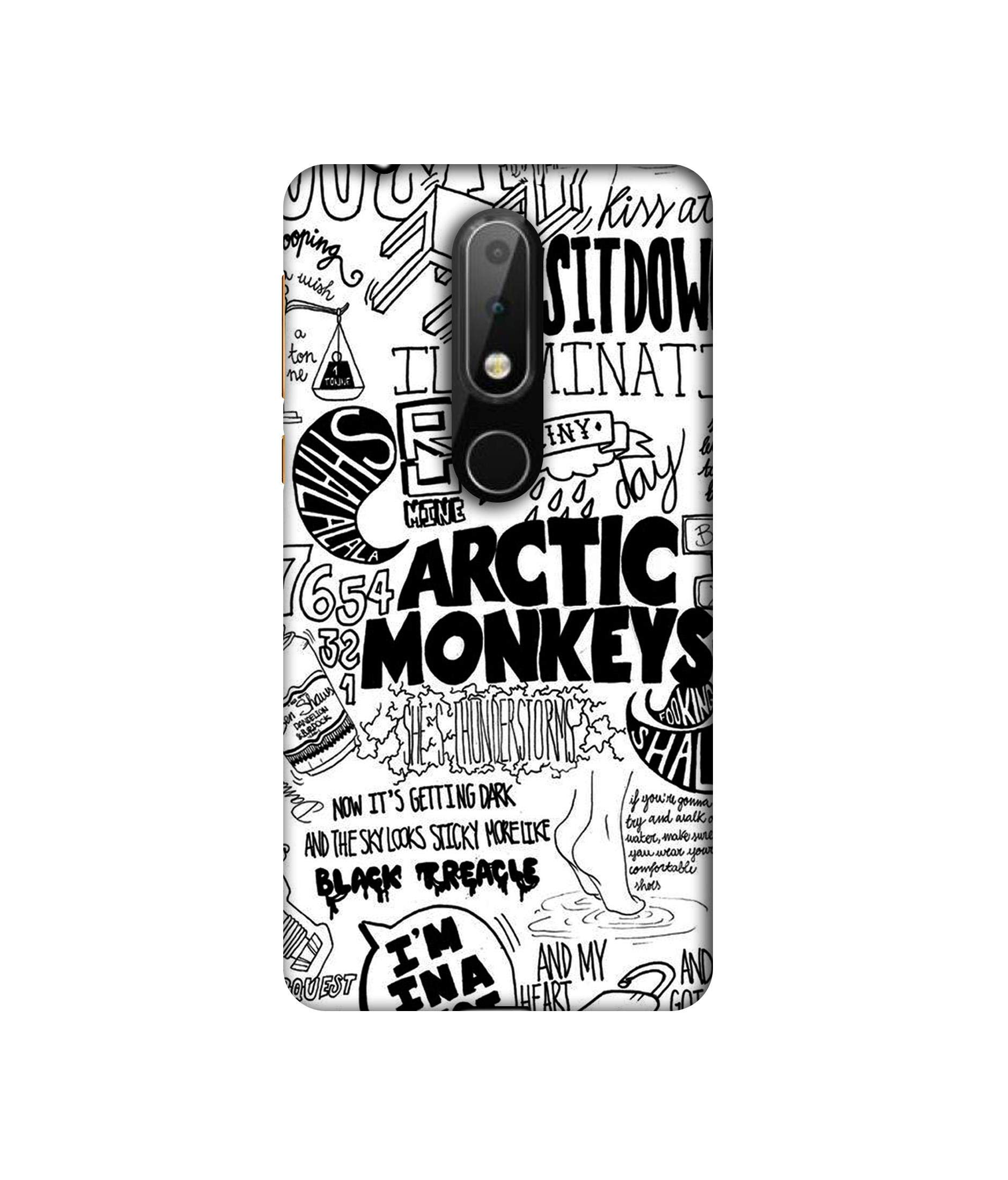 Casotec Arctic Monkeys Pattern Design 3D Printed Plastic Hard Back Case Cover for Nokia 6.1 Plus - Multicolor (B07MR1YWT6) Amazon Price History, Amazon Price Tracker