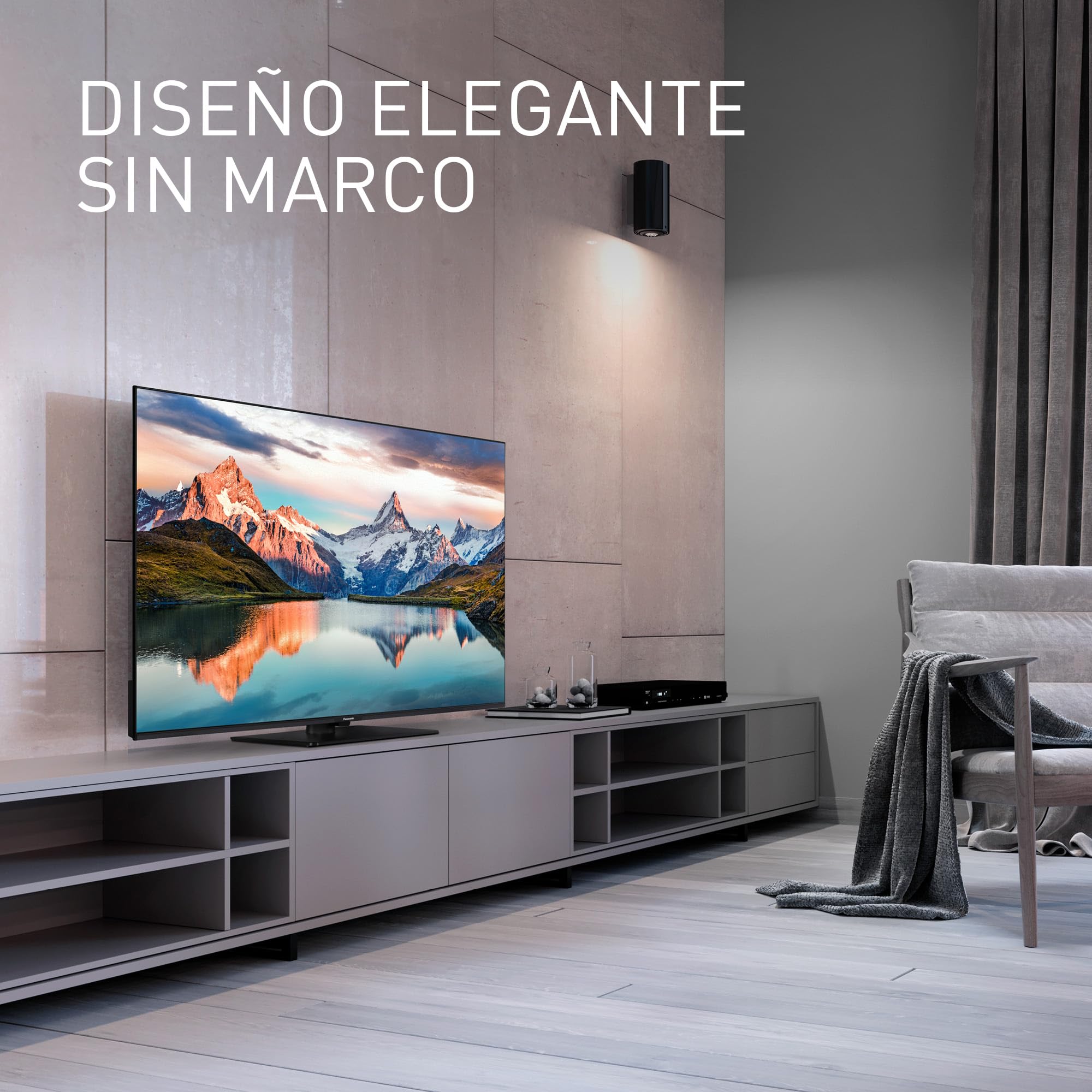 Panasonic TB-43W61AEZ, Serie W61, Smart TV LED 4K Ultra HD de 43 Pulgadas, 2025, TiVo, Dolby Vision y Atmos, Modo Juego Plus, Alexa y Control por Voz de Google, Negro | Dolby Vision & Atmos, Game Mode Plus, Alexa & Control de Google Voice, Televisor Intel