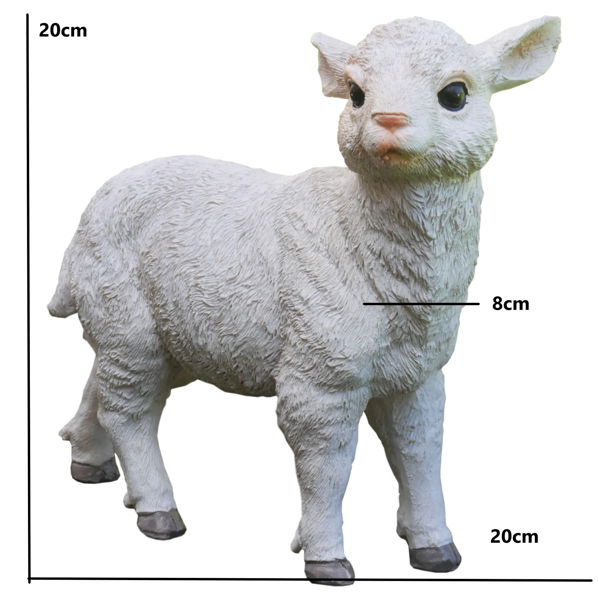 13 Miniature Caprette In Resina: Set Statuette Realistiche Per Terrario Fai Da Te, Decorazione Torta E Giardino Fatato - 3