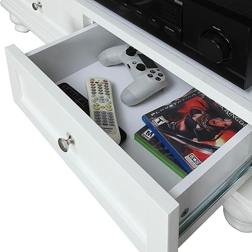 Miniatura 6 de Convenience Concepts Tahoe Highboy - Soporte para TV, color nogal oscuro