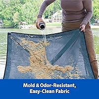 Vista 5 de Coolaroo On-The-Go Elevated Dog Bed Kit – Portable & Cooling Travel Cot with HeatShield Fabric for Large Dogs, Lightweight & Compact, Includes