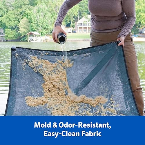 Miniatura 5 de Coolaroo On-The-Go - Kit de cama elevada para perros  Cuna de viaje portátil y refrescante con tela HeatShield para perros pequeños, ligero y