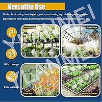 Vista 7 de 360° Curved Garden Automatic Irrigation System, Adjustable Nozzle, Water-Saving Design, Fogging Irrigation Kit, Quick Installation Drip Irrigation