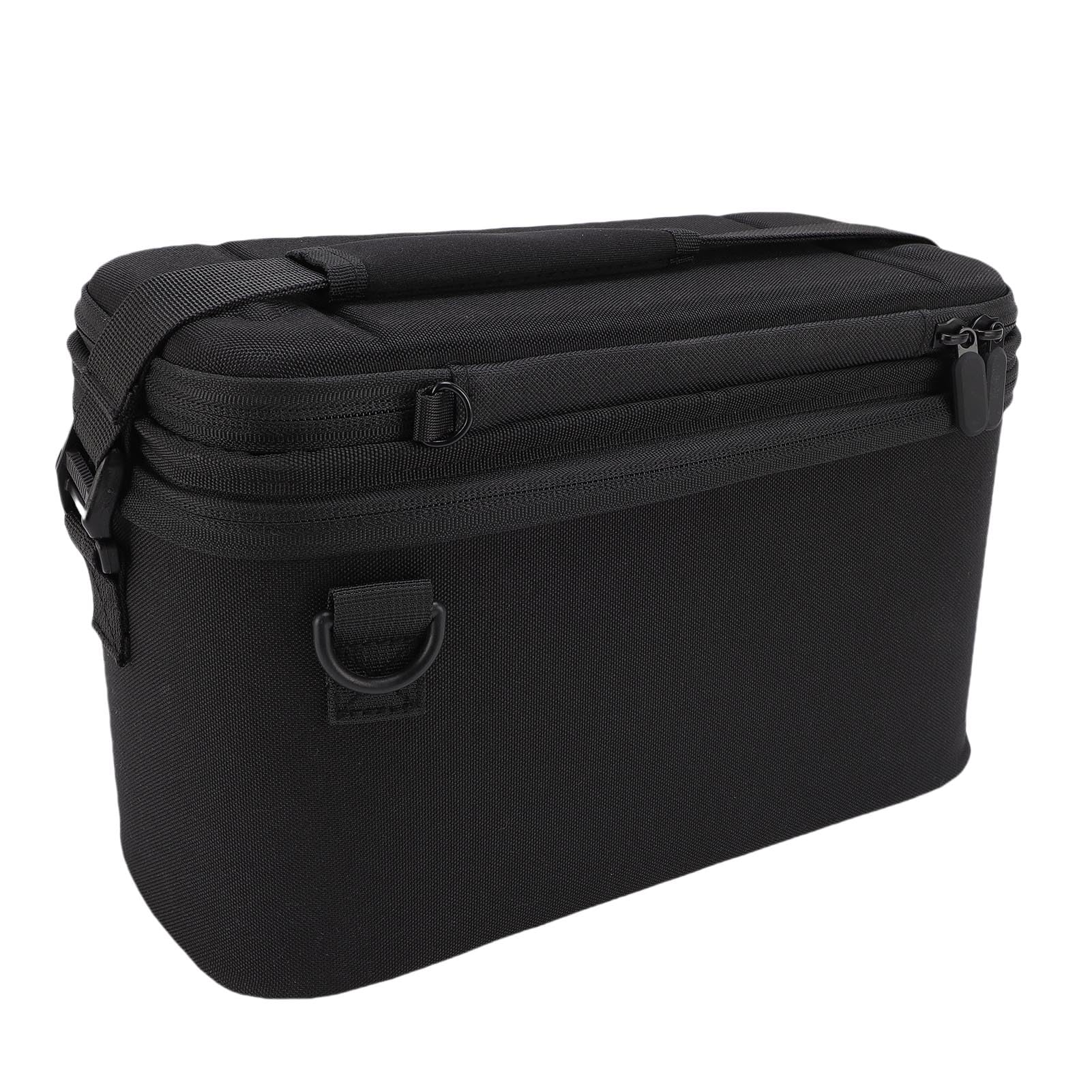 RASTKY Custodia da Viaggio Portatile per 2 Borsa a Doppio Strato, Custodia da Trasporto in Tessuto Oxford Resistente All'acqua per Accessori Console, Leggera e Robusta