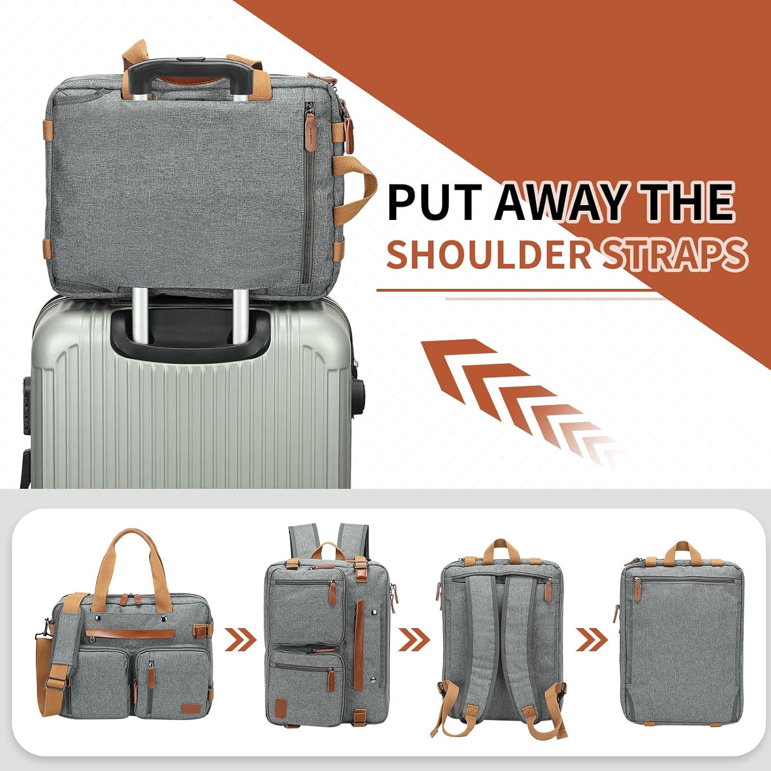 Laptop Backpack for Men, Versatile Design and Pockets for Organized Storage, Water-resistant