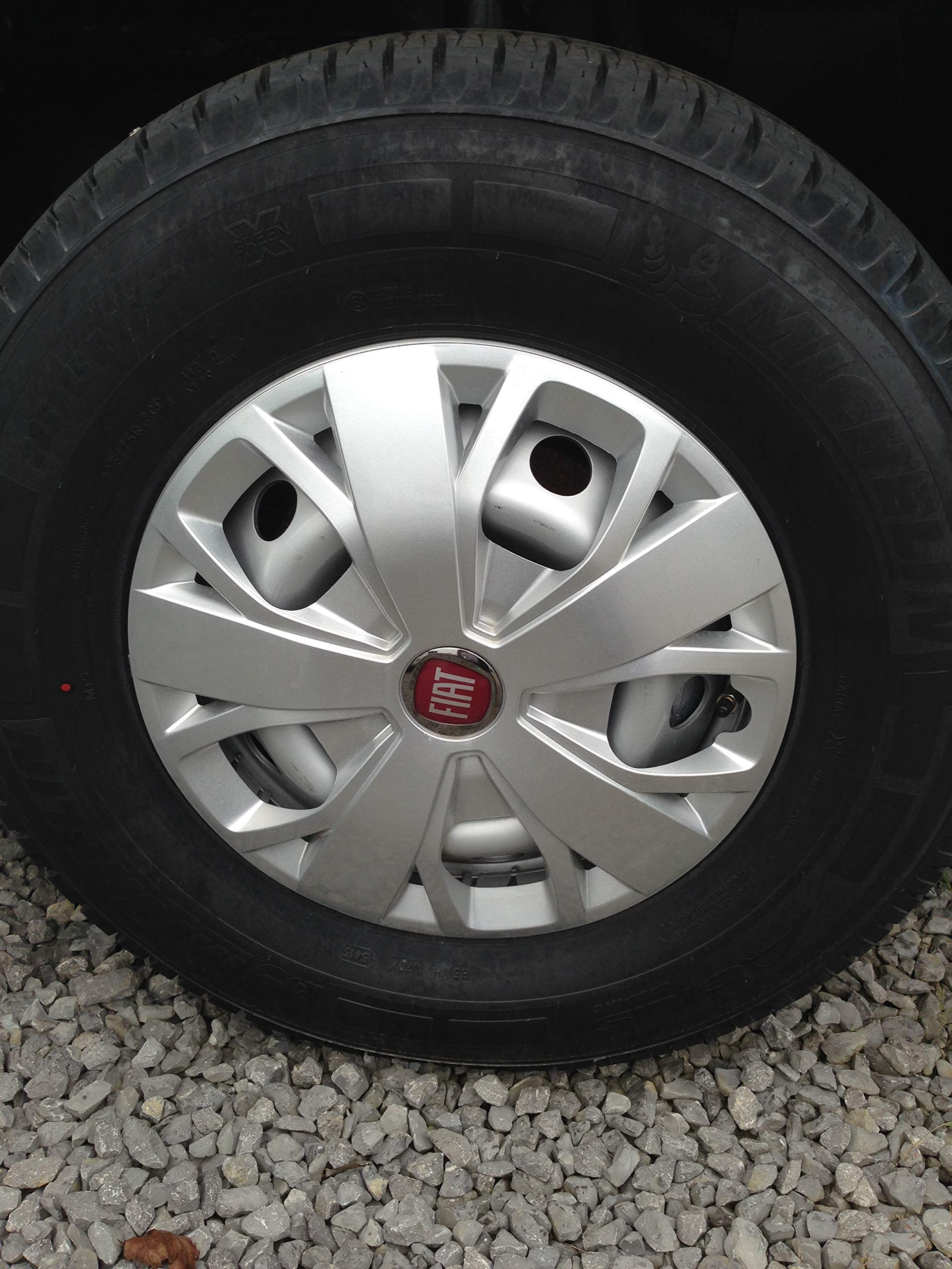 Silver Wheel Cover Replacement - Fits Various Models, Aftermarket Design 13 thumbnail image