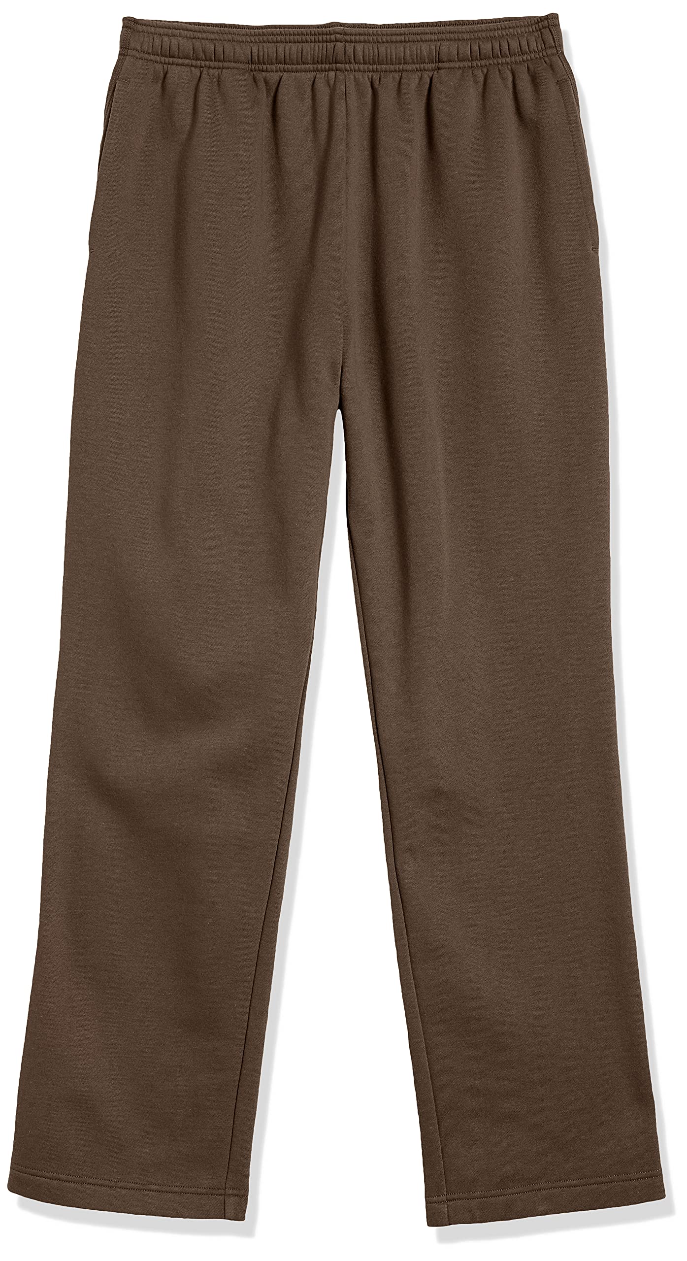 Amazon Essentials Pantaloni Sportivi in Pile con Fondo Aperto (Disponibili in Taglie Extra Forti) Uomo