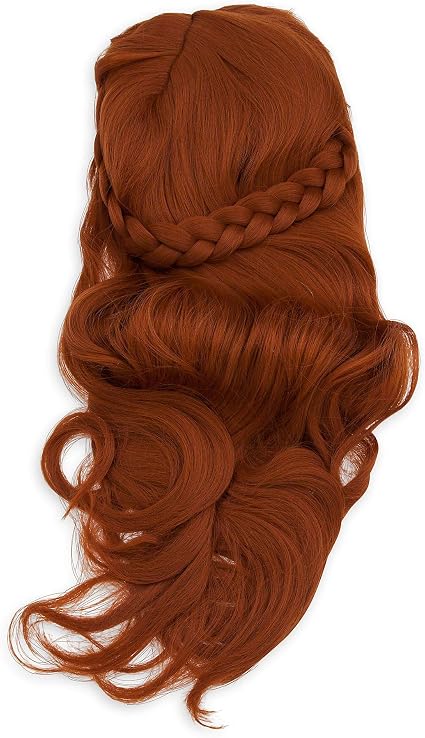 Amazon.com: Disney Anna - Peluca de disfraz para niñas, color marrón :  Ropa, Zapatos y Joyería