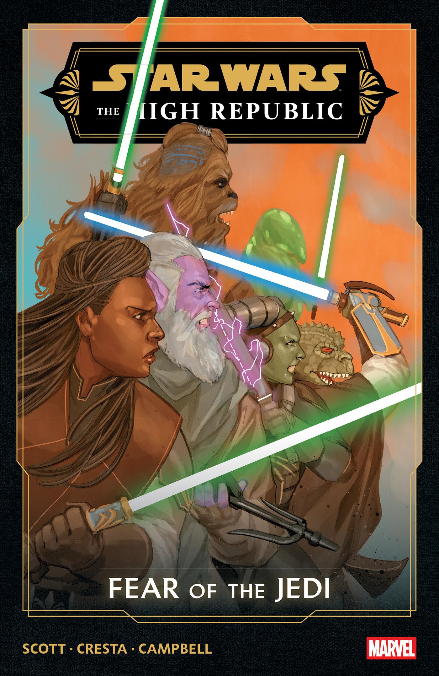 Star Wars: The High Republic - Fear of The Jedi by Cavan Scott (Paperback Book)
