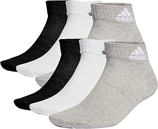 Adidas Unisex Thin And Light Sportswear Ankle Socks 6 Pairs Socks