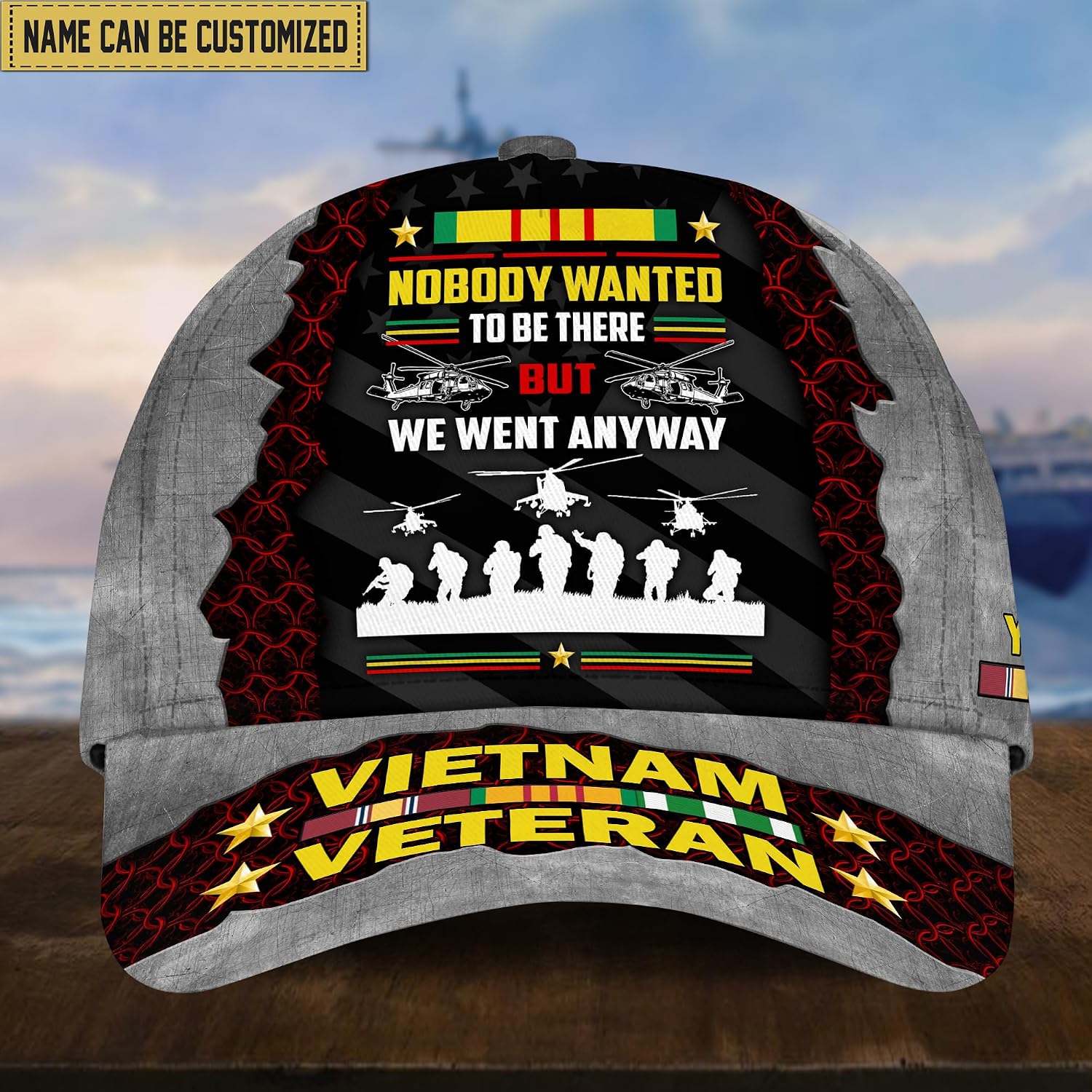 Vietnam Veteran Hats for Men Proudly Serve Military Hat for Men Veterans Day Gift Ideas Eagle Crest Military Hats Cap