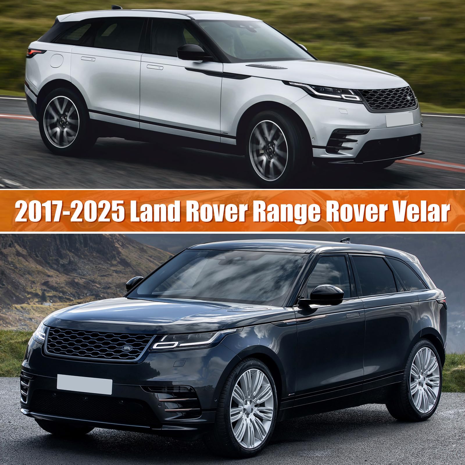 Funda Coche Reemplazo para Land Rover Range Rover Velar 2017-2024, Funda para Coche Exterior Cubre Coches Impermeable Transpirabl Coberturas Completas protección de Nieve, Lluvia, Polvo