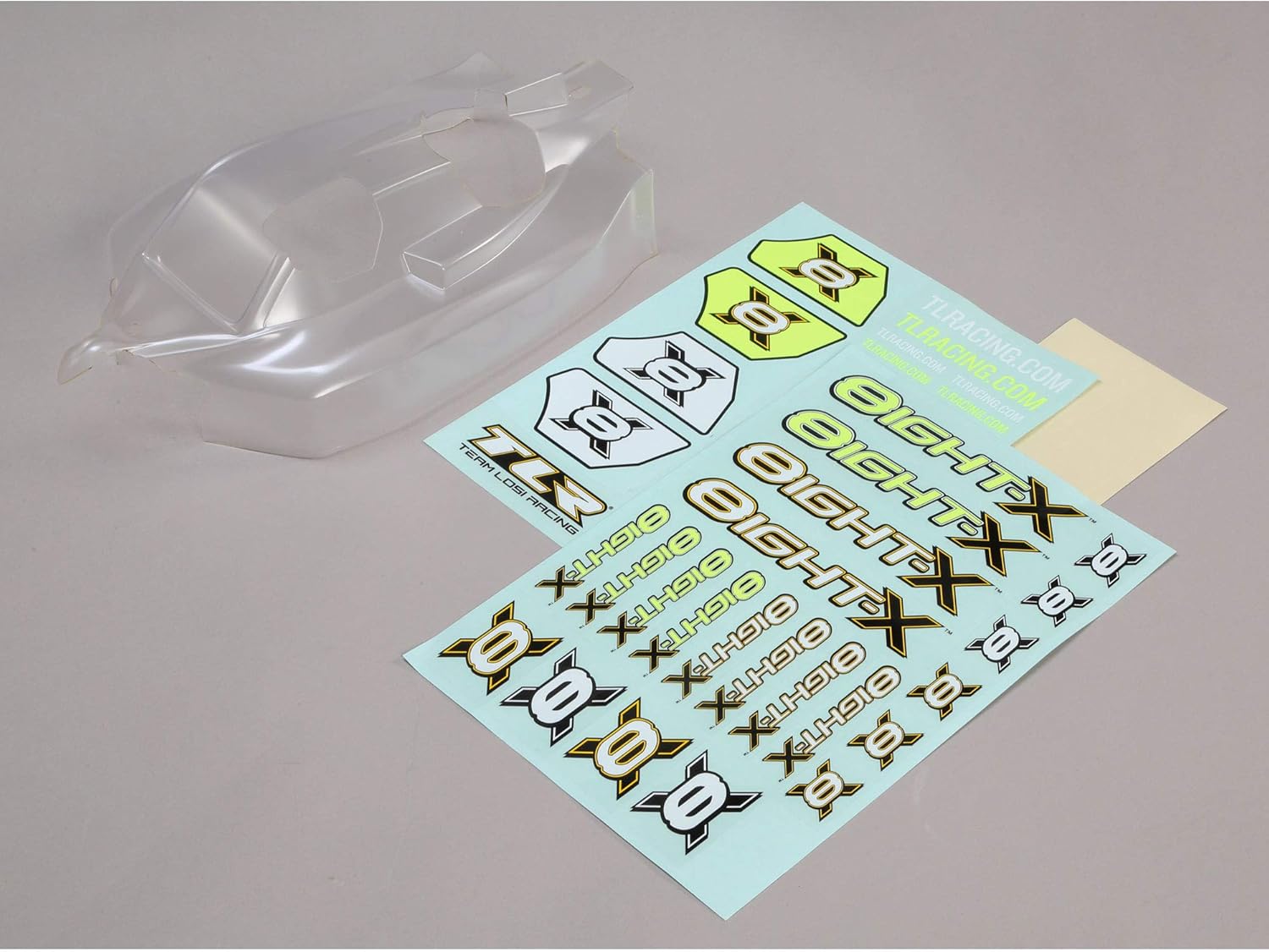 TEAM LOSI RACING Body w/Decals 8X TLR240013 Gas Car/Truck Replacement Parts