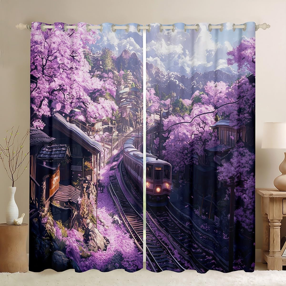 Men Teens Aircraft Curtains,Kids Adults Teens Room Decor Modern Plane Military Vehicle Boys Girls Window Treatment Curtain,City Landscape Window Drapes,Top 2 Panel,38Wx45L