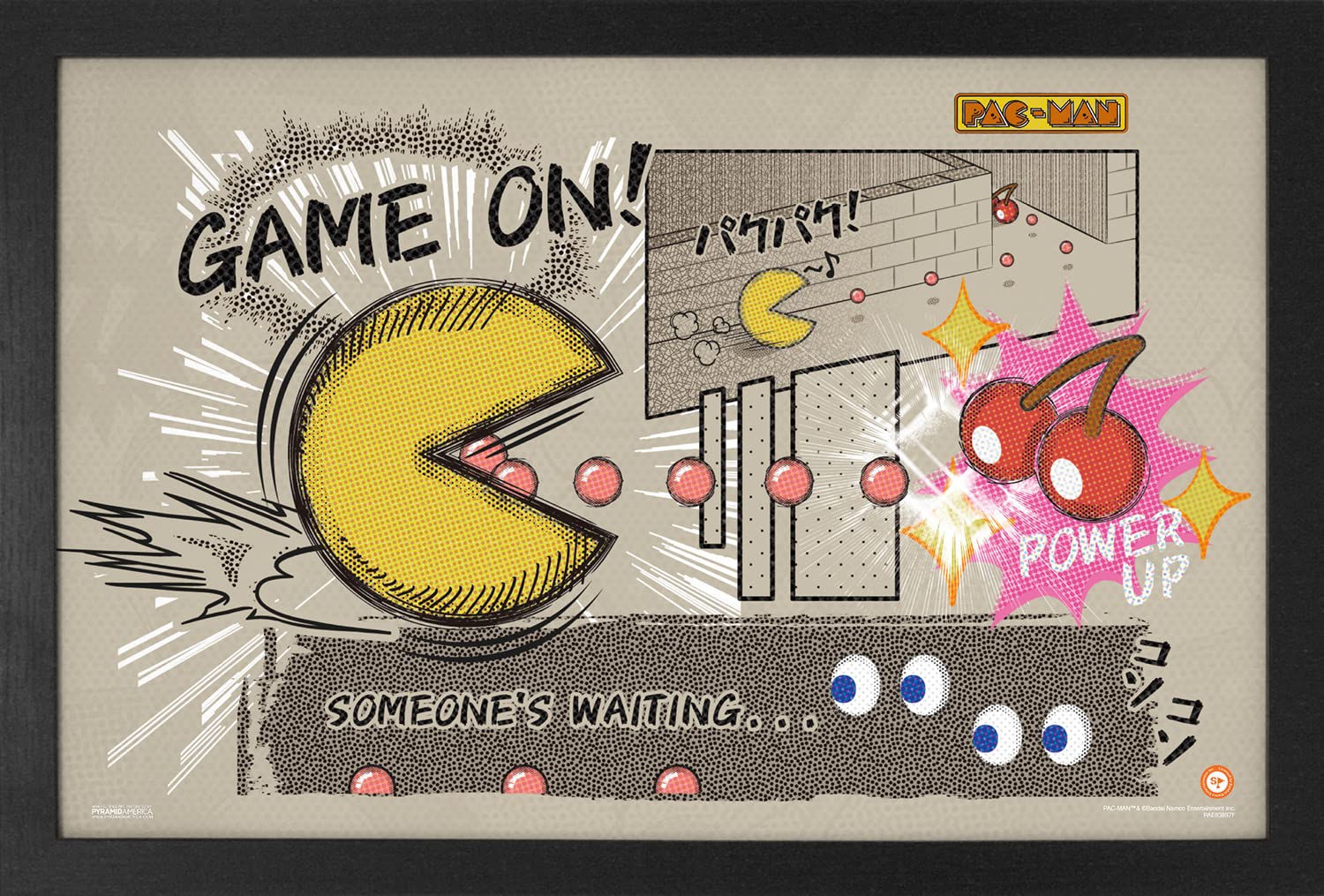 Amazon.com: Pyramid America - Pacman Poster - Pac Man Game On