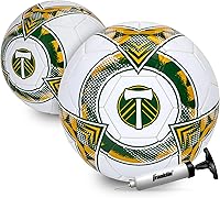 Vista 35 de Franklin Sports Pelotas de fútbol oficiales del equipo MLS - Balones de fútbol oficiales tamaño 5 - Balón de fútbol de tamaño y peso reglamentario