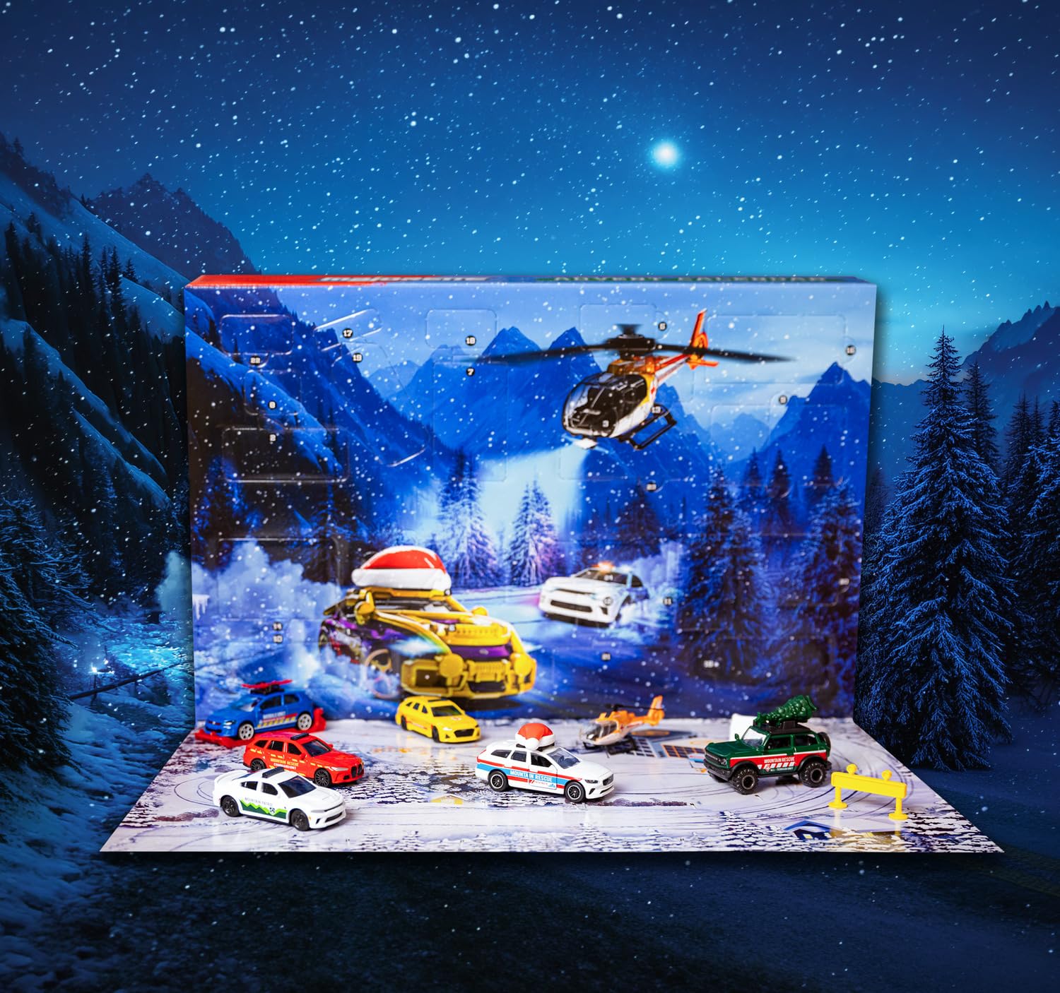 Majorette Advent Calendar Mountain Rescue Adventskalender