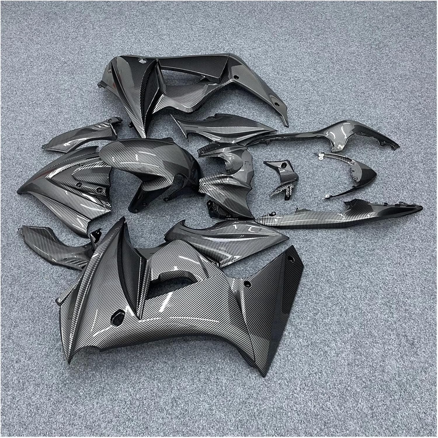 ABS Fairing Is Suitable For Carbon Fiber Paint Of GSX-S1000F 2015 2016 2017 2018 2019 2020 Motorcycle Body Kits
