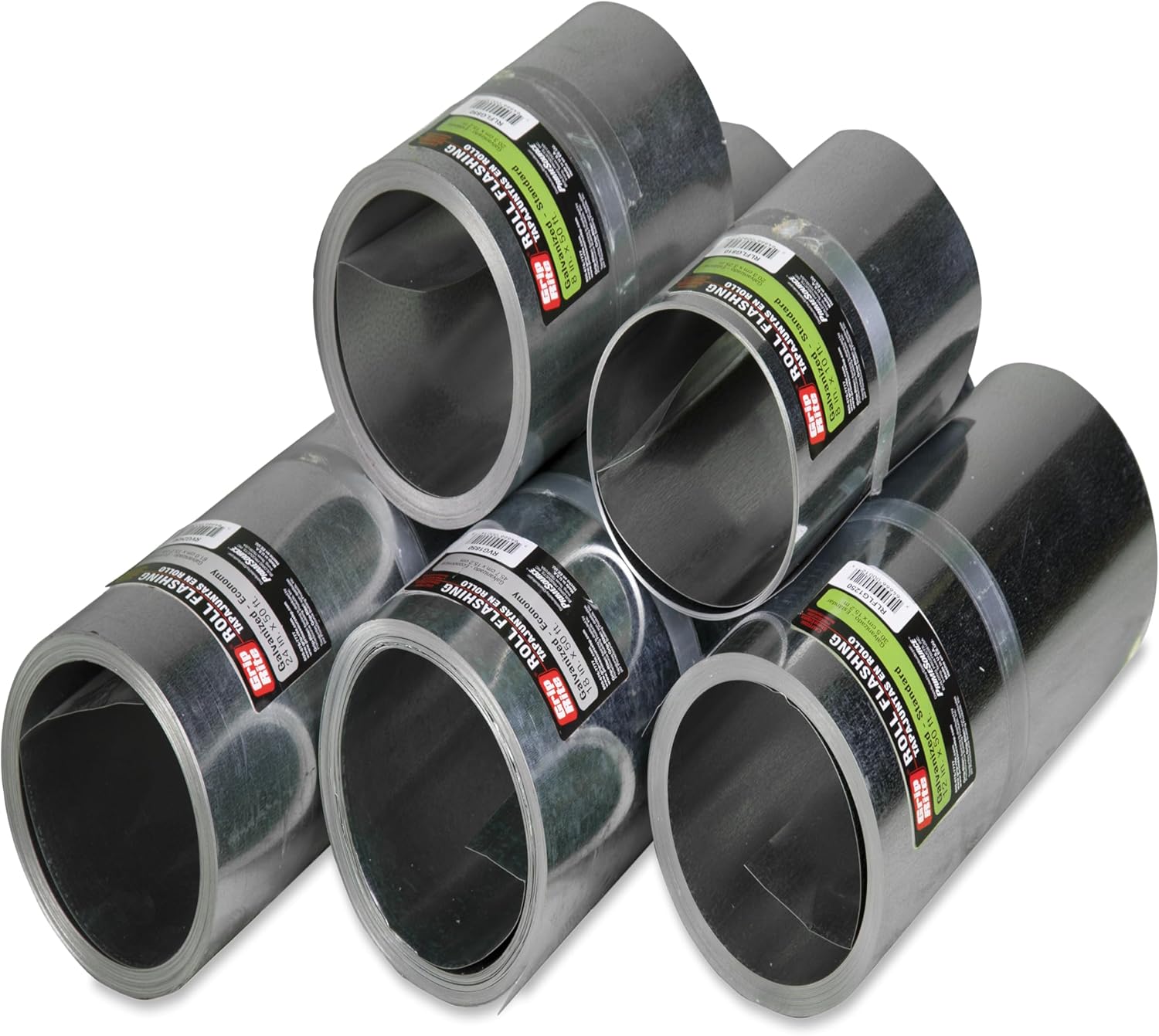 Grip-Rite RVG105034, Rolled Valley, Galvanized, 10" x 50', 34 GA, Corrosion-Resistant and Sturdy