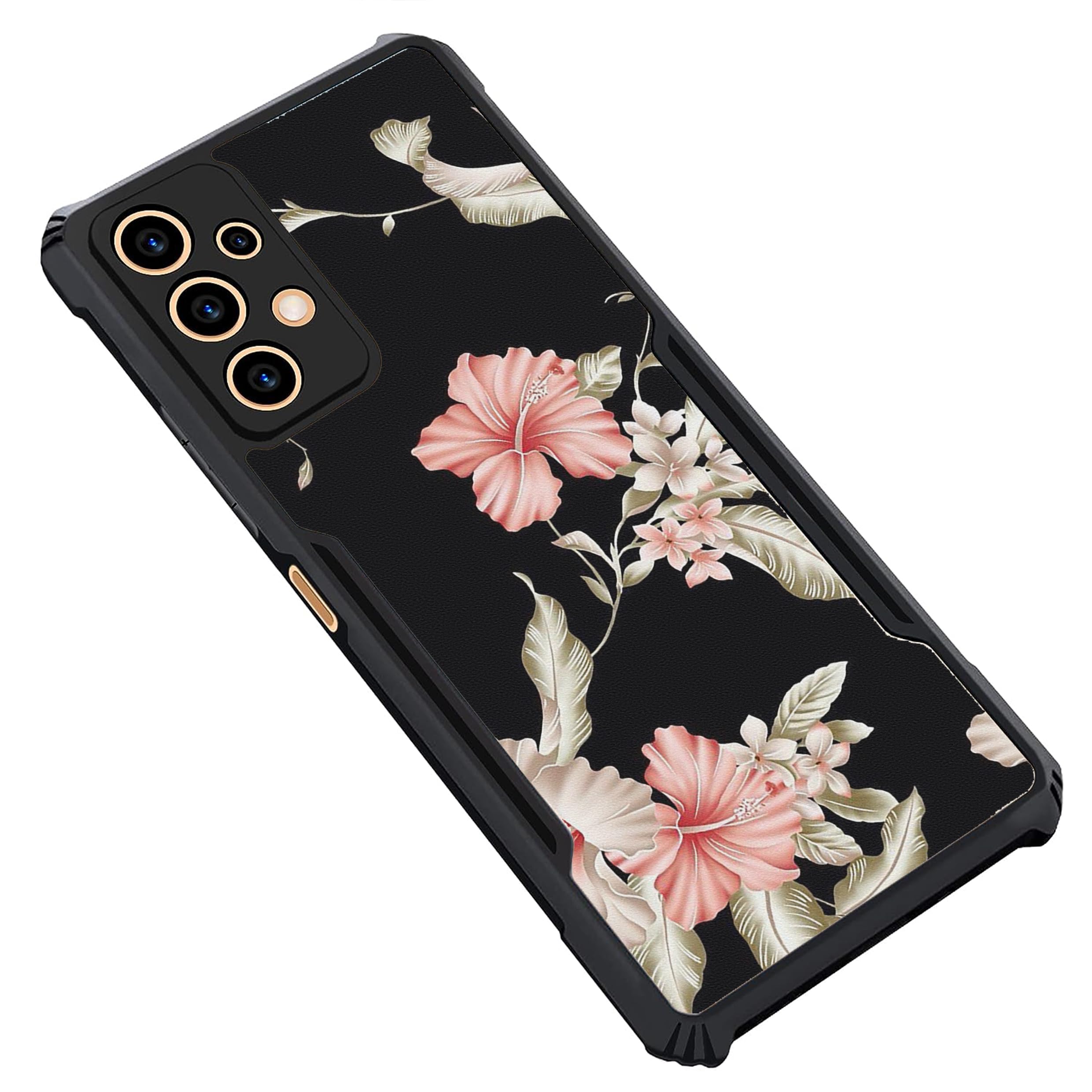 COBERTA Slim Shockproof 360 Degree Protection Design Back Cover Case for Samsung Galaxy A32 5G | (Pinkish red Floral) (B0CN5CRBS4) Amazon Price History, Amazon Price Tracker
