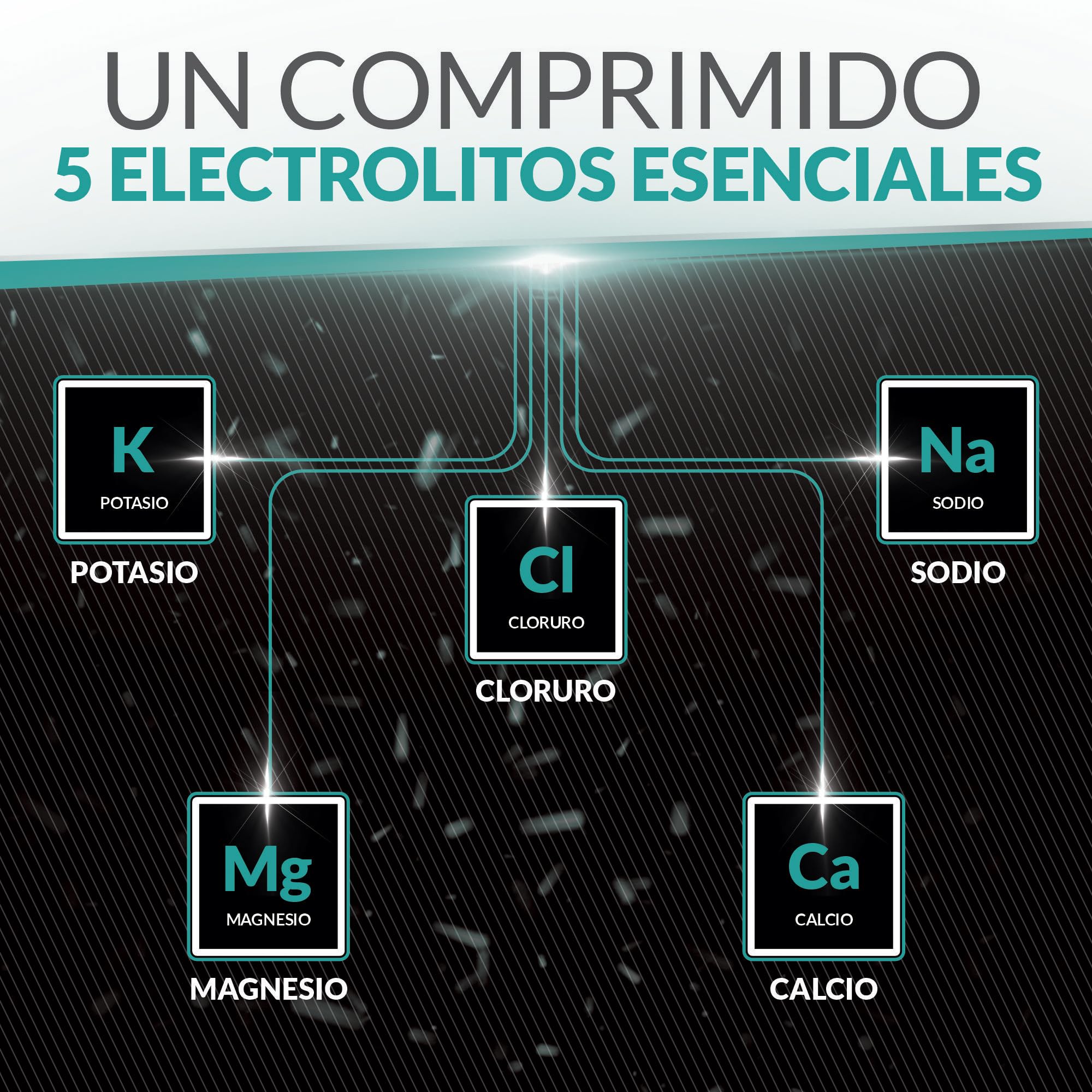 Complejo de Electrolitos - 270 Comprimidos Veganos Sin Aromatizantes con Sodio, Potasio, Magnesio y Fosfato de Calcio - Apto para Dietas Carnívoras y Paleo - Fabricado en Europa - Xellerate Nutrition