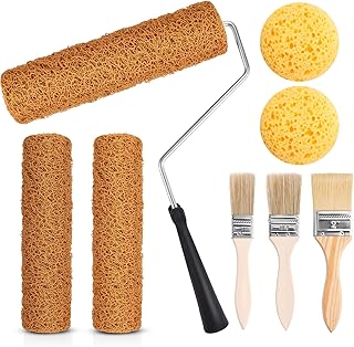 3 Pcs 9 Inch Textured Paint Roller Set Texture Roller Knockdown Texture ...