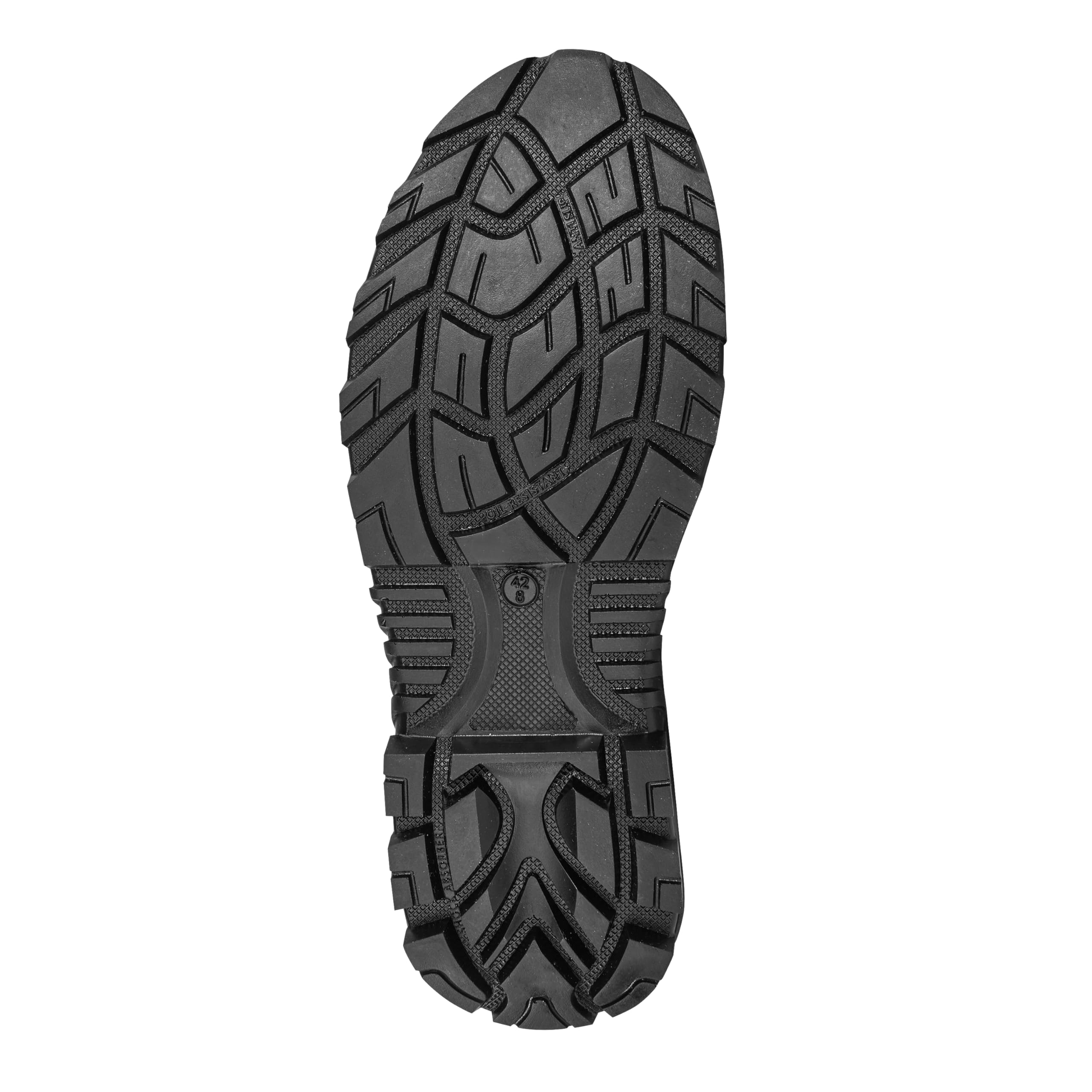 U-Power - Chaussures de sécurité hautes ultra résistantes THANOS - Environnements exigeants - S3 SRC CI ESD 43 Noir / Jaune