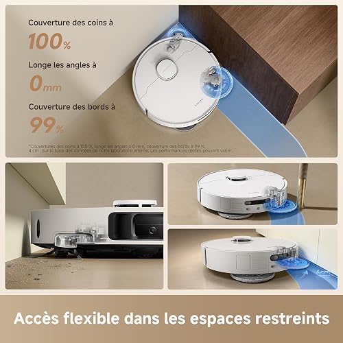 DREAME L10s Ultra Gen 3 Vacuum and Mop Robot with 25,000 Pa Suction Power, Extendable Side Brush and Mop, All in One Self-Cleaning Station, Voice and App Control - 5