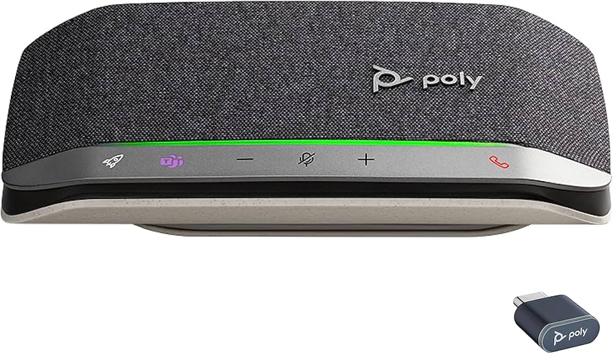 Amazon.com: Poly Sync 20+ Personal Portable Bluetooth Speakerphone