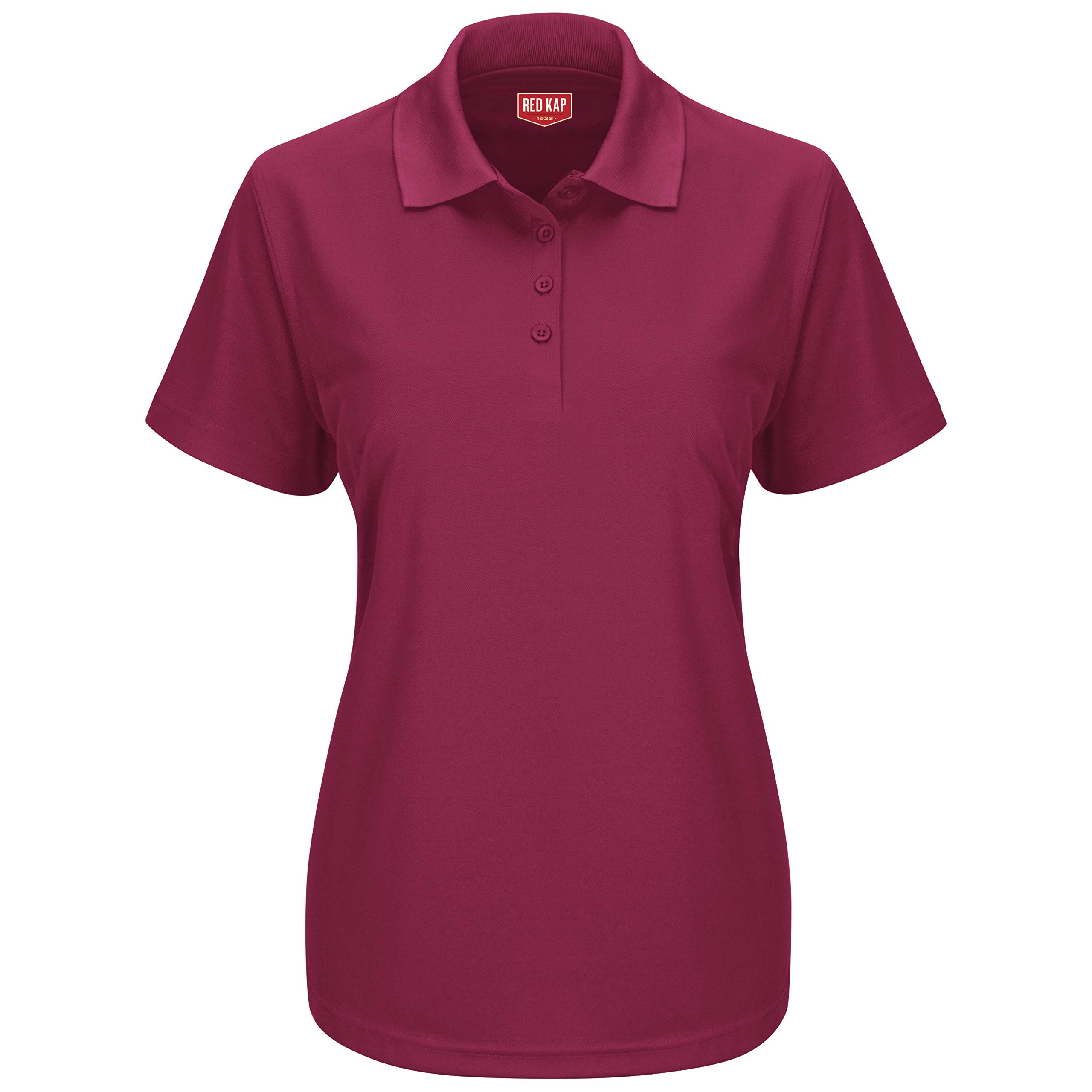 Red Kap Women's SK97BU Polo Shirt, Burgandy, XX-Large