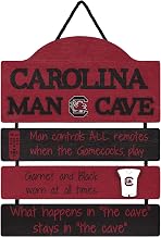 foco NCAA Team Logo Mancave Man Cave Hanging Wall Sign