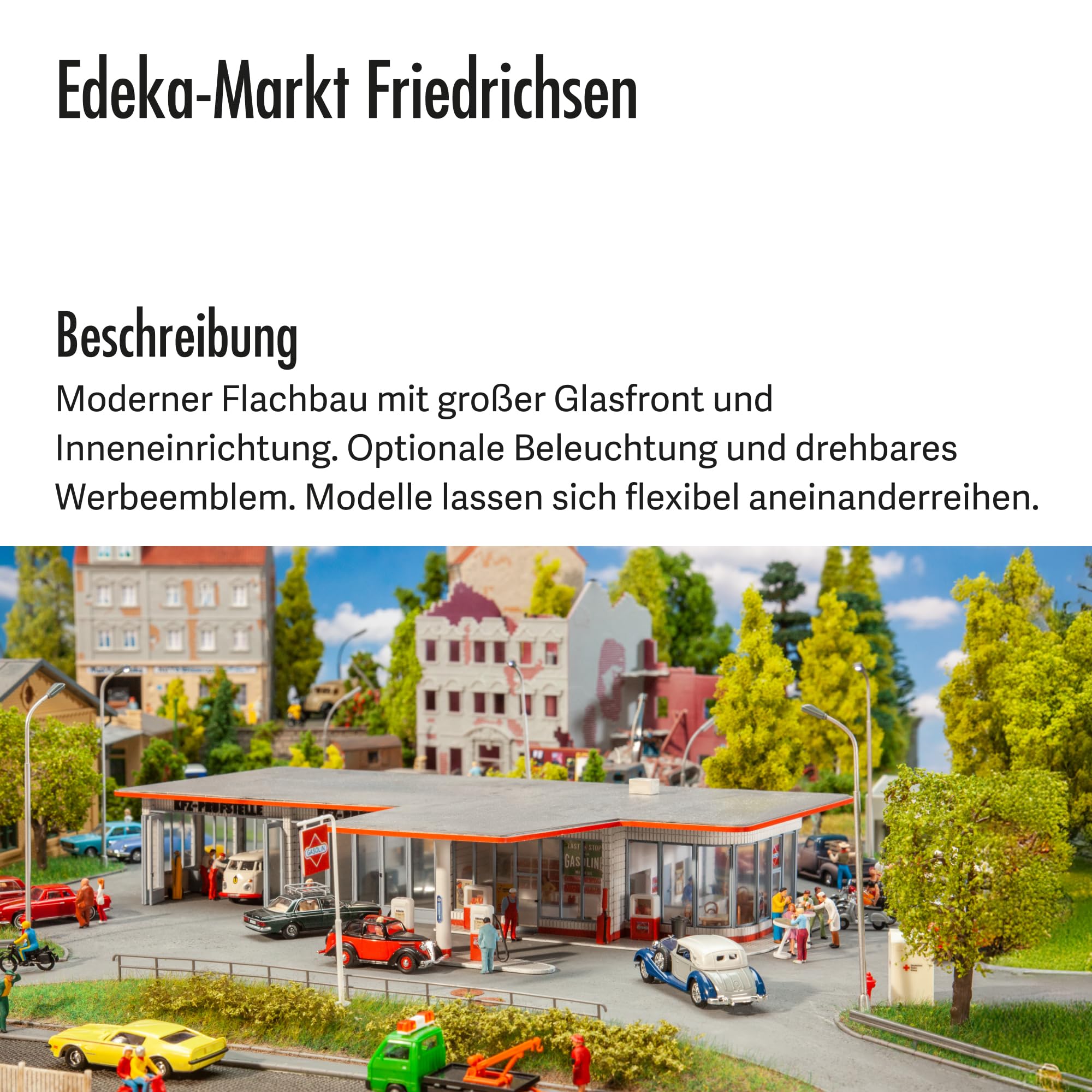 FALLER 130342 - Edeka-Markt „Friedrichsen“