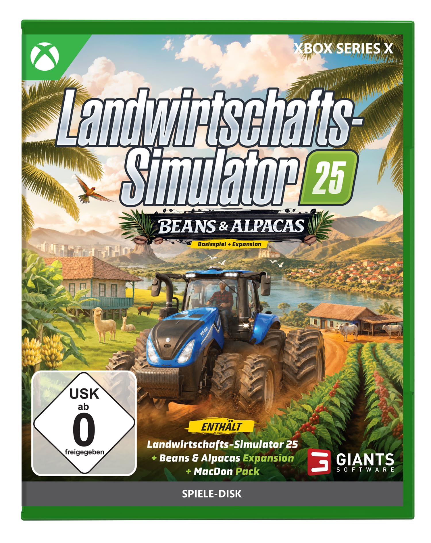 Landwirtschafts-   Simulator 25   Beans & Alpacas   (Xbox Series X) (Xbox Series X)