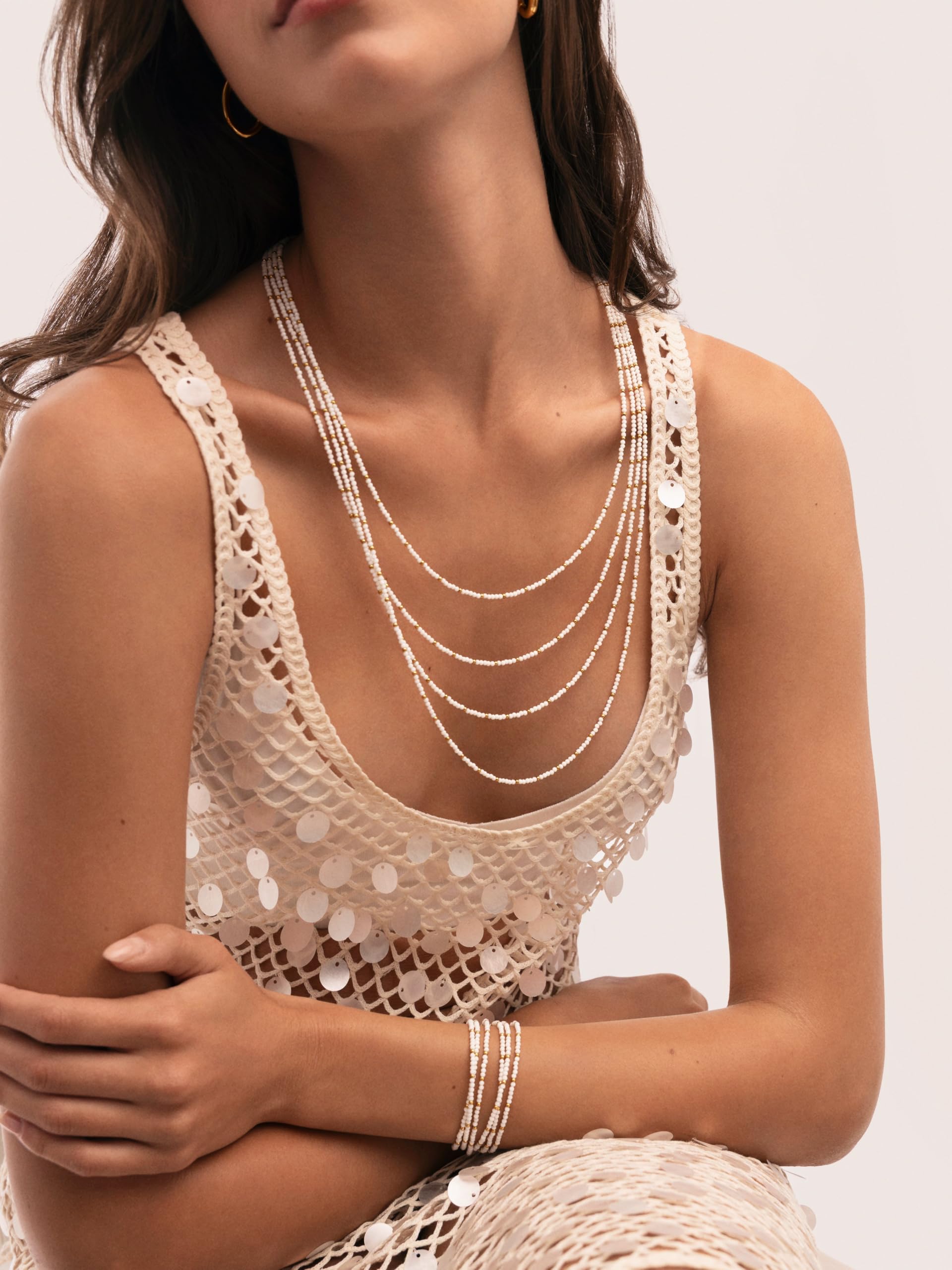 SINGULARU - Naszyjnik Cleopatra Blanch. Schmuck für Damen.