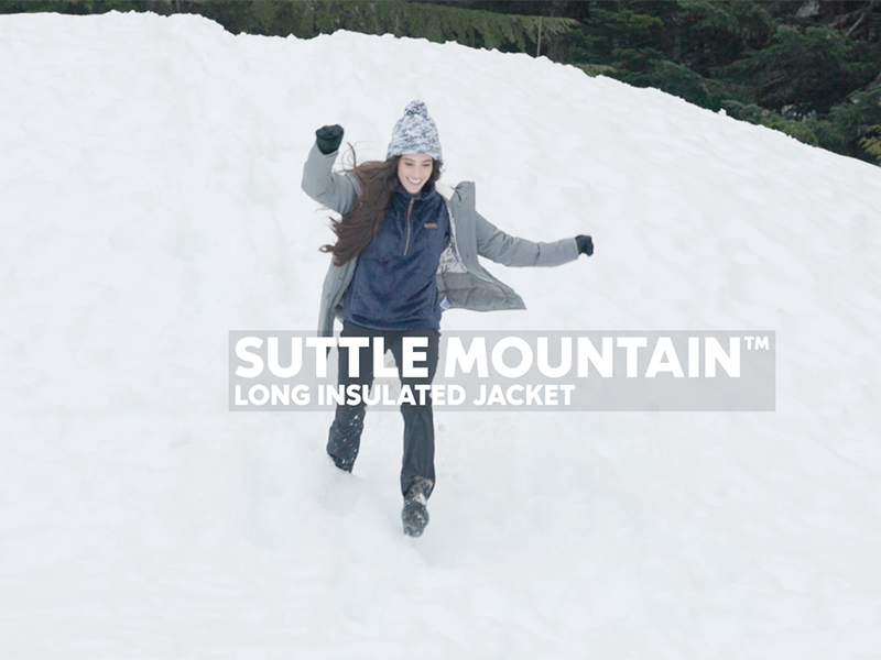 Columbia Womens Suttle Mountain Long Insulated Jacket, Black, X