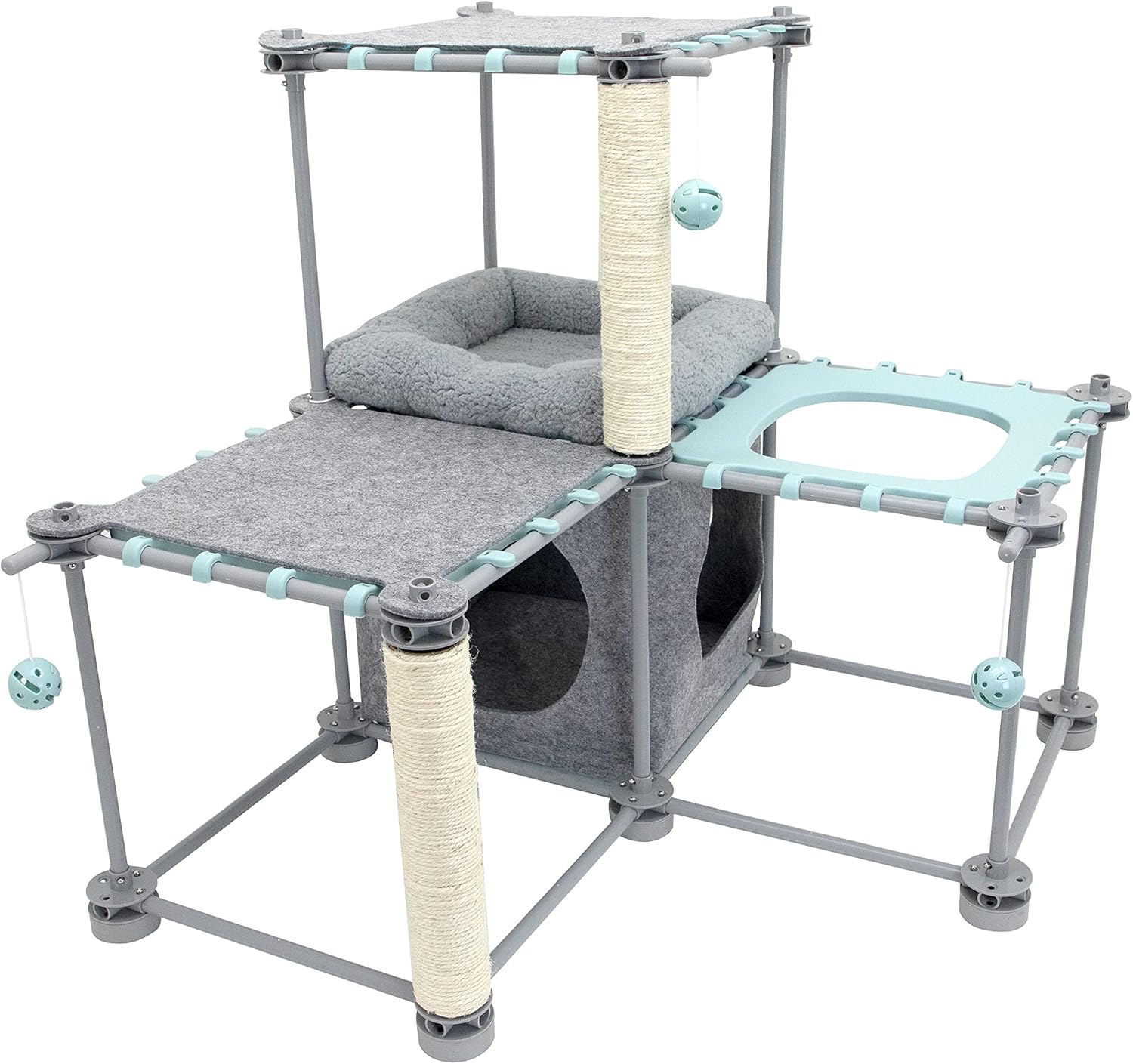Kitty City Claw Mega Kit 2.0 Furniture, Cat Cushion, Cat Scratch