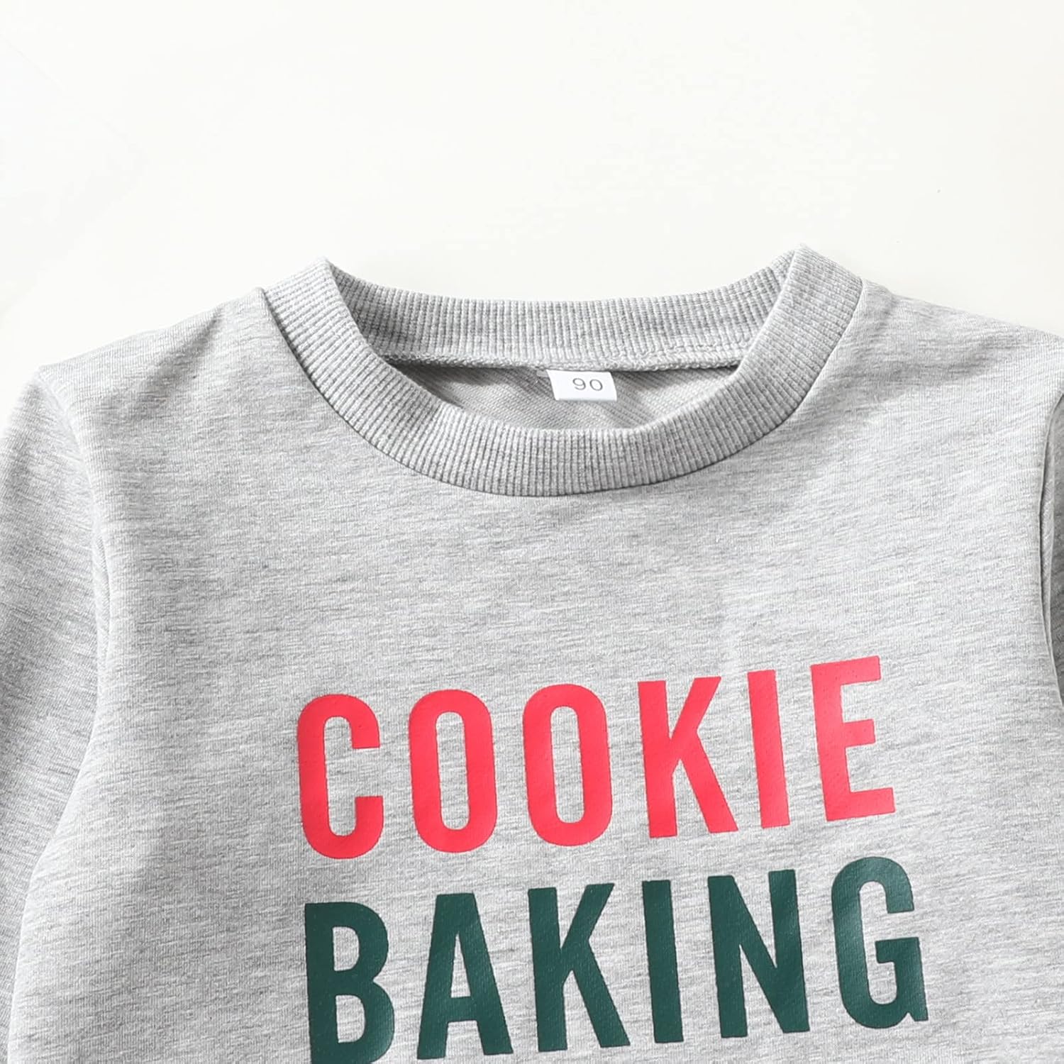 Toddler Kids Boys Girls Letter Print Long Sleeve Sweatshirt Pullover Tops Crew Neck Hoodless Casual Blouse Clothes : Clothing, Shoes & Jewelry