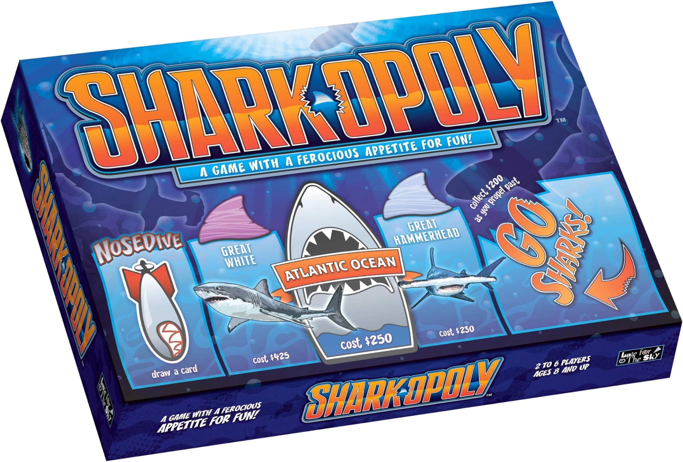 Late for the Sky Sharkopoly