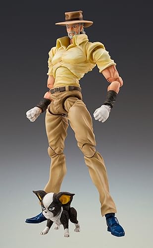 Miniatura 2 de Medicos JoJo's Bizarre Adventure: Part 3--Stardust Crusaders: Joseph Joestar & Iggy Super Action Statue (lanzado)