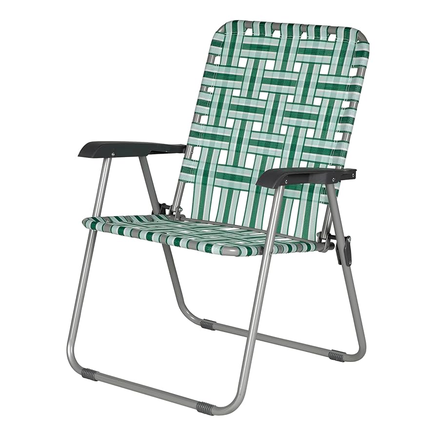 Amazon.com: Lippert Green Vintage XL Webbed Folding Outdoor