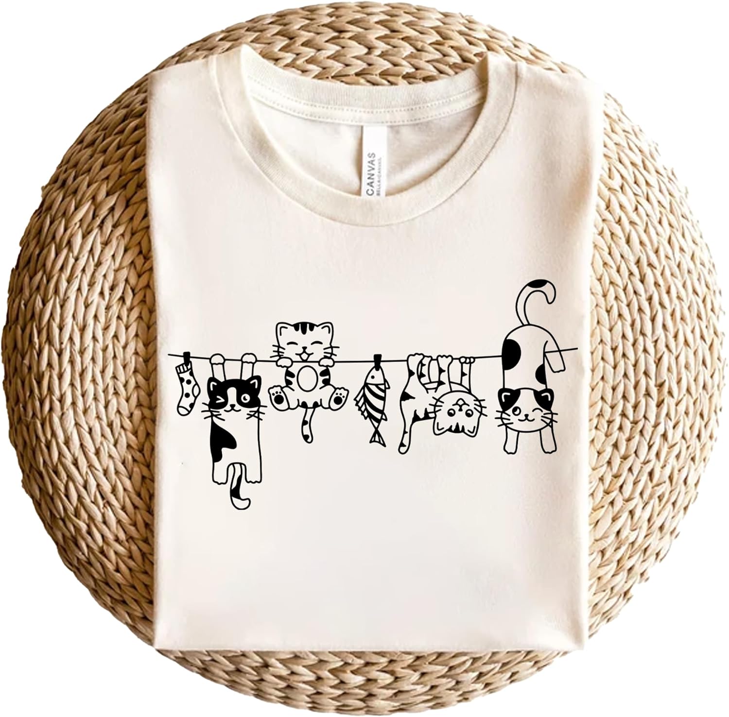 Cat T Shirt, Cat Lover Gift, Funny Cat Shirt, Cat Mama TShirt, Gift For Fur Mom, Cute Cat T-Shirt, Cat Tee