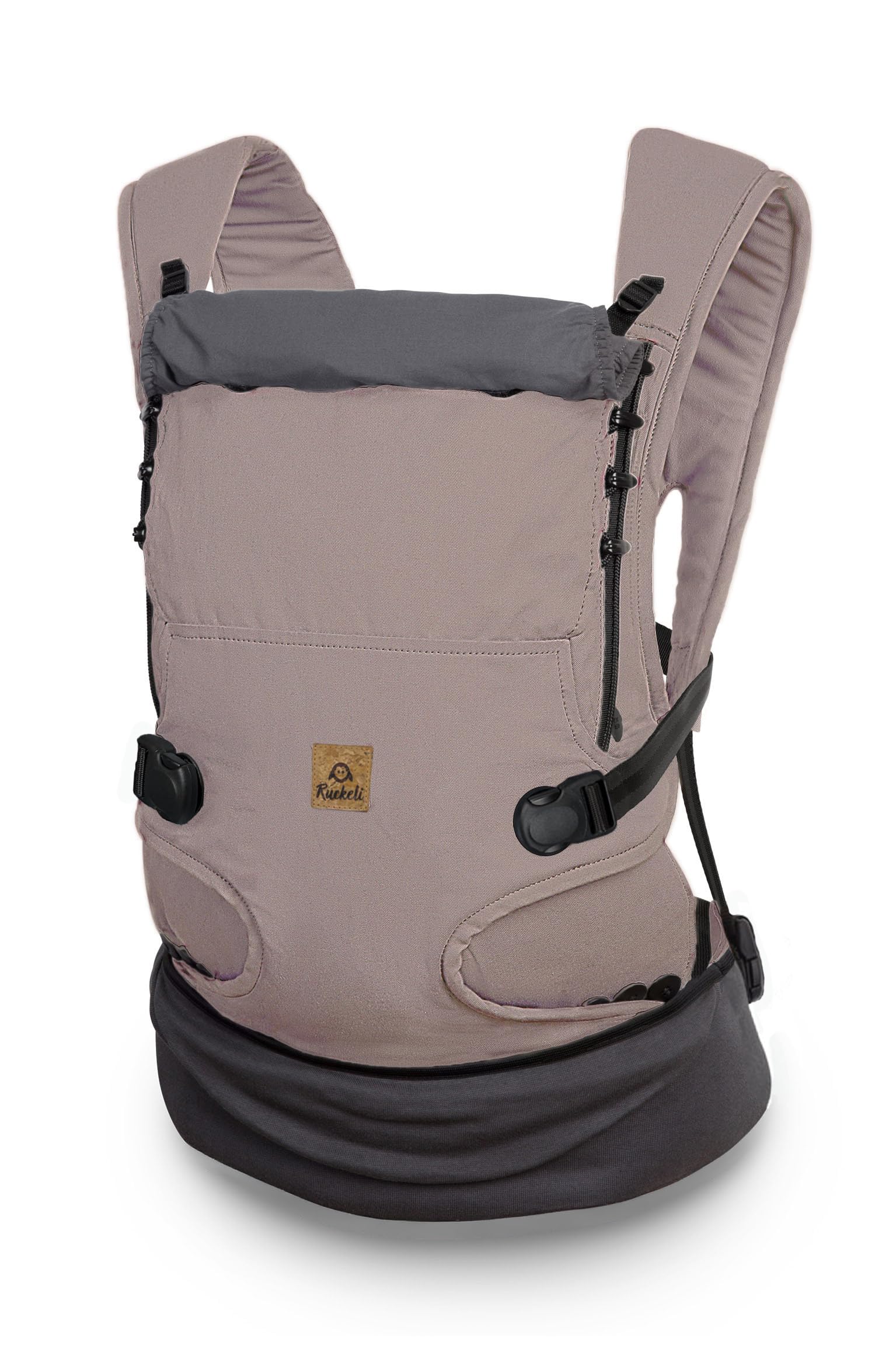 Ruckeli NEO Babytrage – Mit innovativen Magnet-Schnallen & integriertem Hüftsitz – Ergonomisch & Atmungsaktiv – Nachhaltig produziert in Tschechien – Ab Geburt - 5