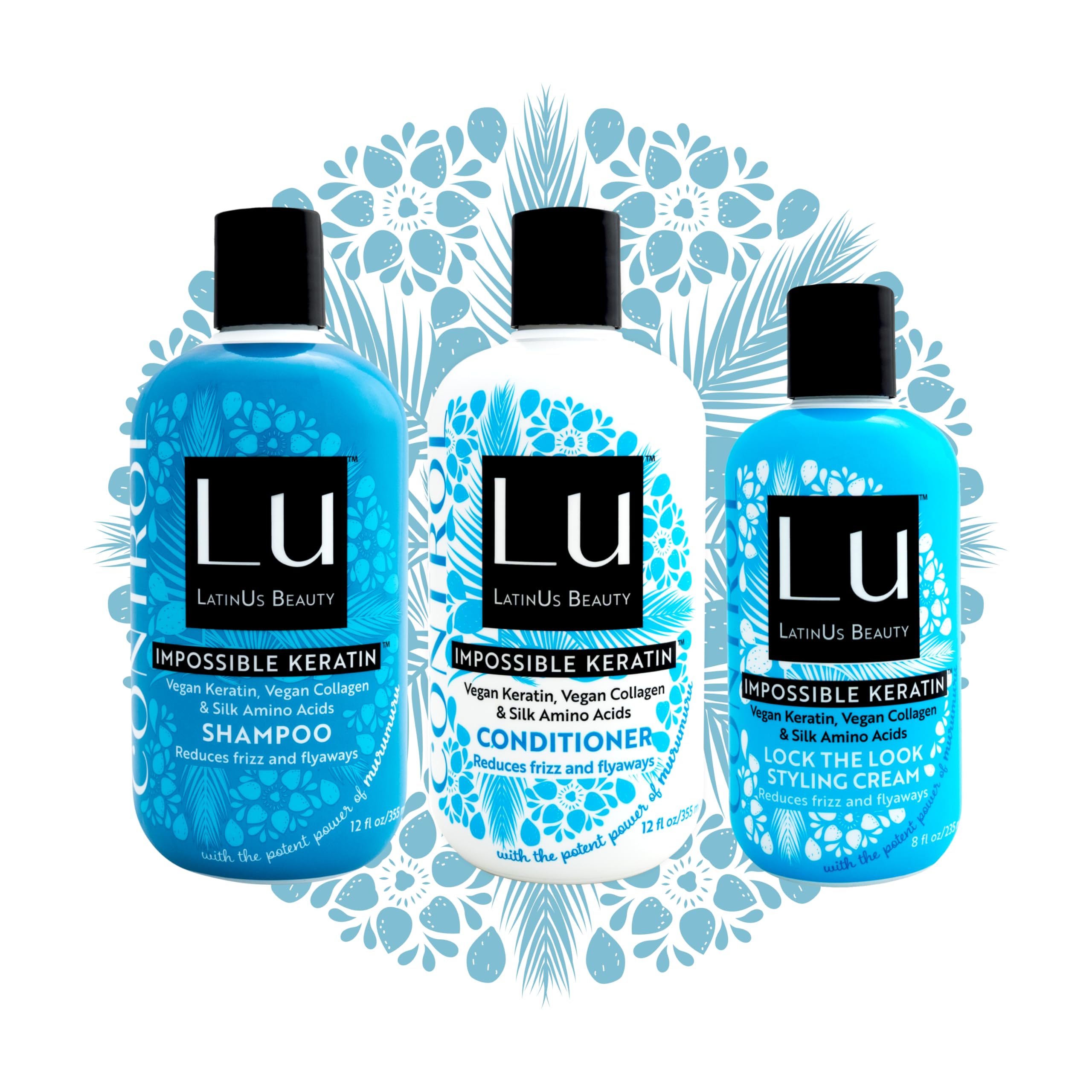 Amazon.com : Lu by LatinUs Beauty Control Collection | Anti Frizz