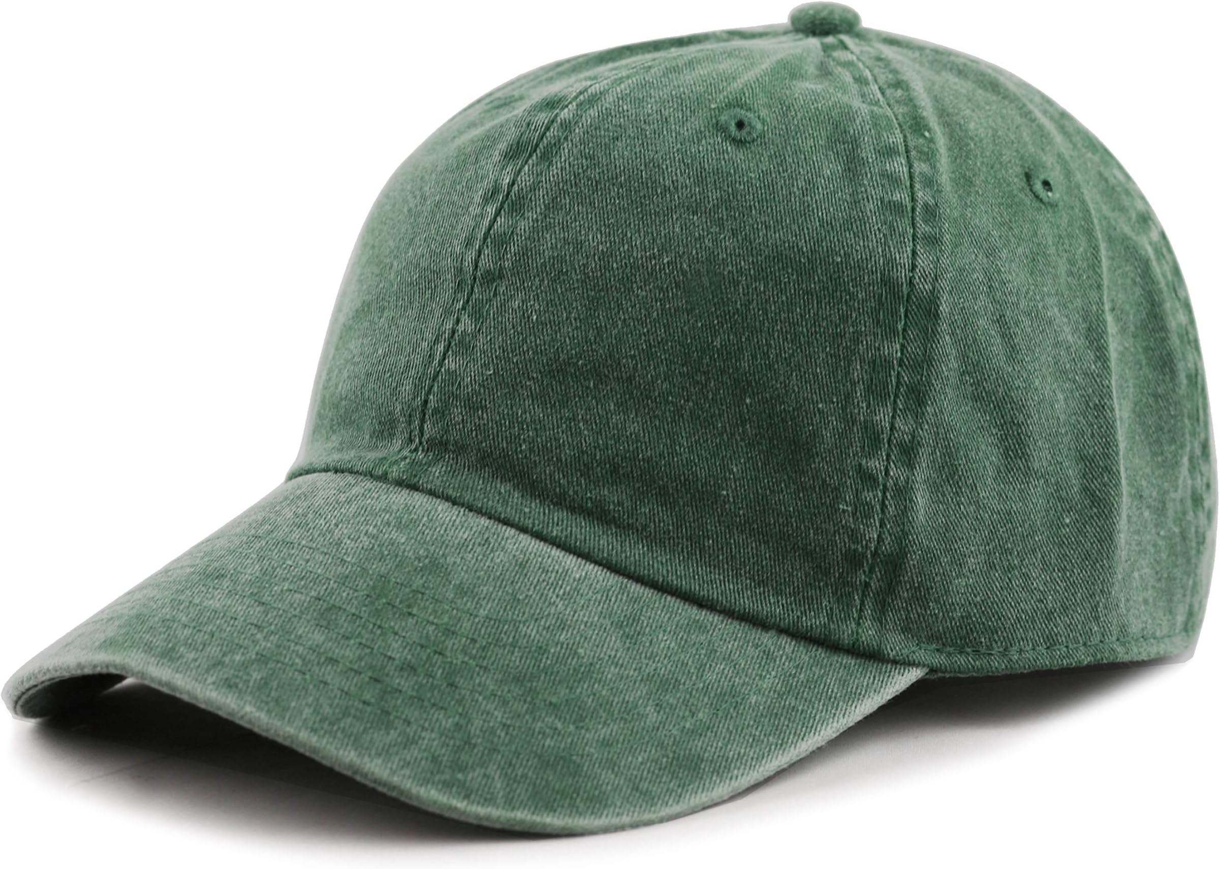 100% Cotton Pigment Dyed Low Profile Dad Hat Six Panel Cap