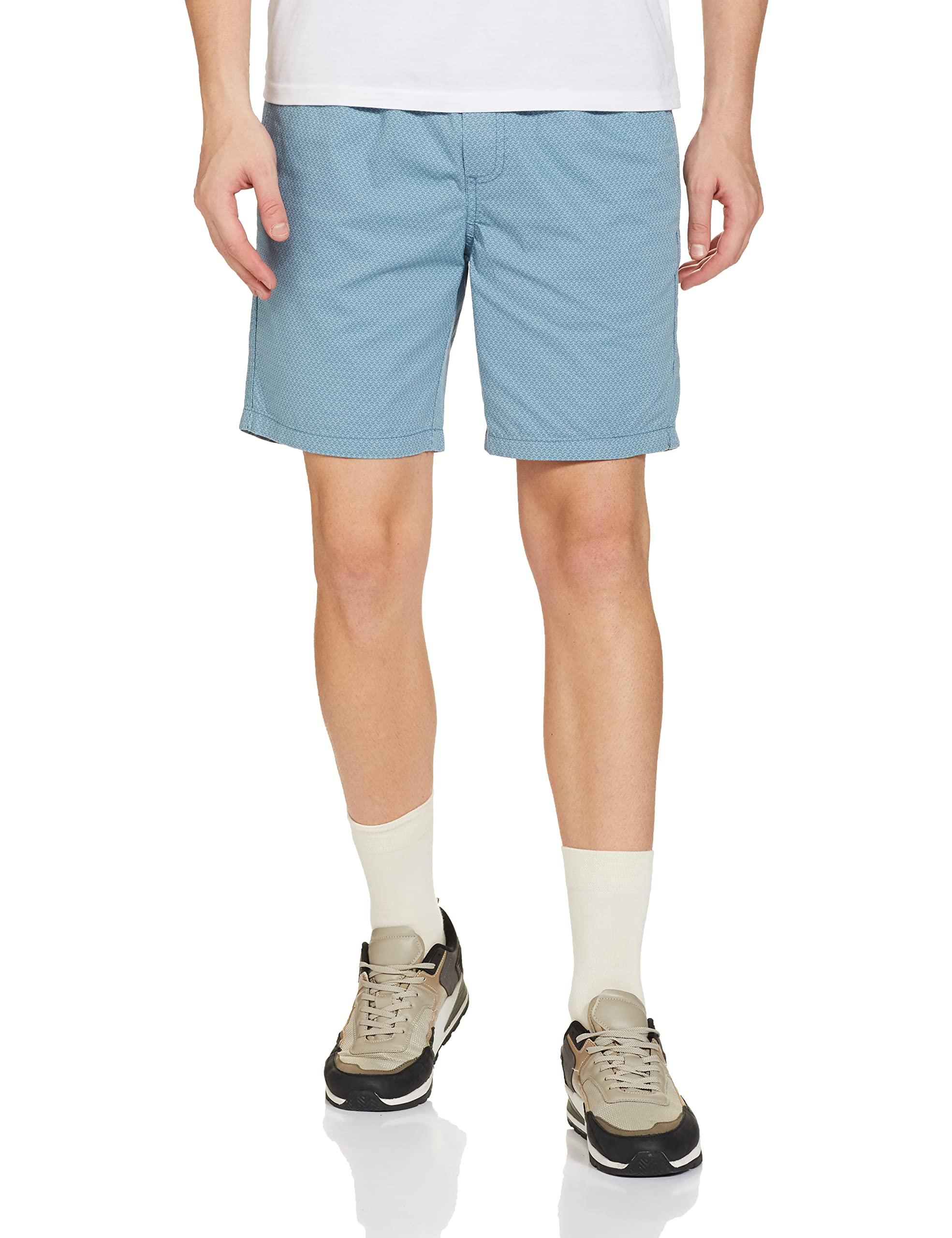 Max Men's Printed Drawstring Closure Shorts